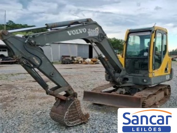 MINI ESCAVADEIRA VOLVO EC55B 2009